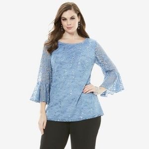 NWOT Roaman's Sz 20W NWOT Lace Pantsuit